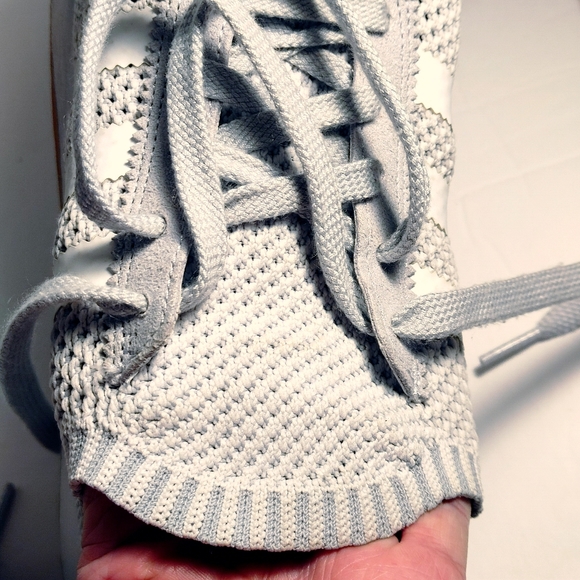 Adidas FlashBack Prime Knit Grey Textile Lace up Shoes Size 9.5 - Picture 8 of 12